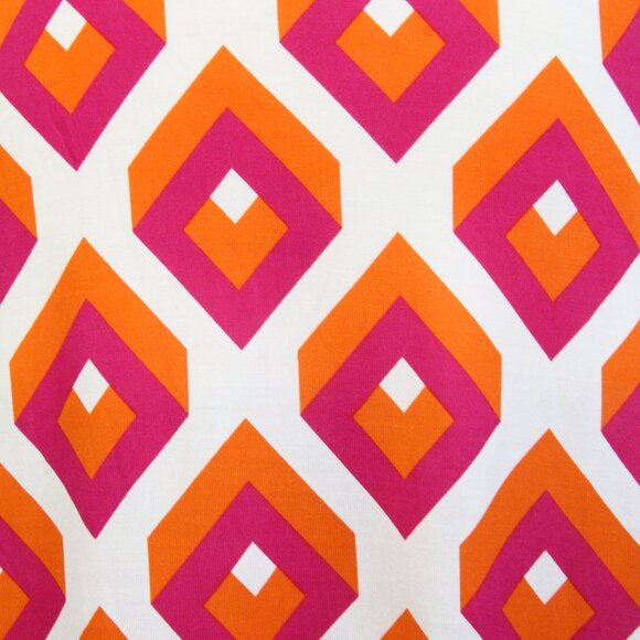 Diane Von Furstenberg Vintage Collection Wrap Dress 4 NEW Retro cube Print DVF - Picture 13 of 15